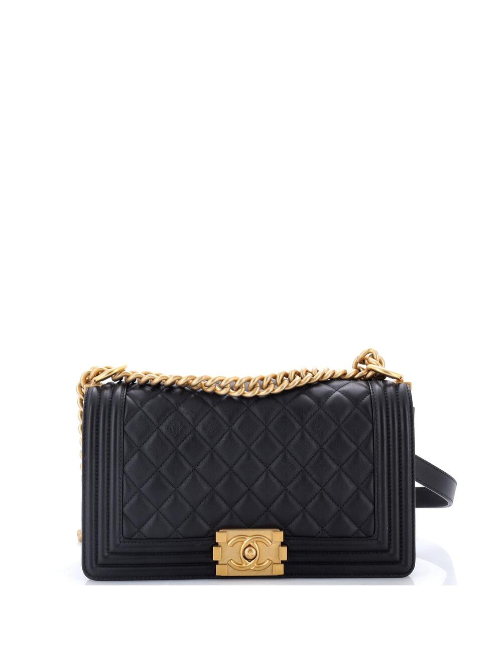 Chanel Boy Flap Bag Quilted Calfskin #327313C37B